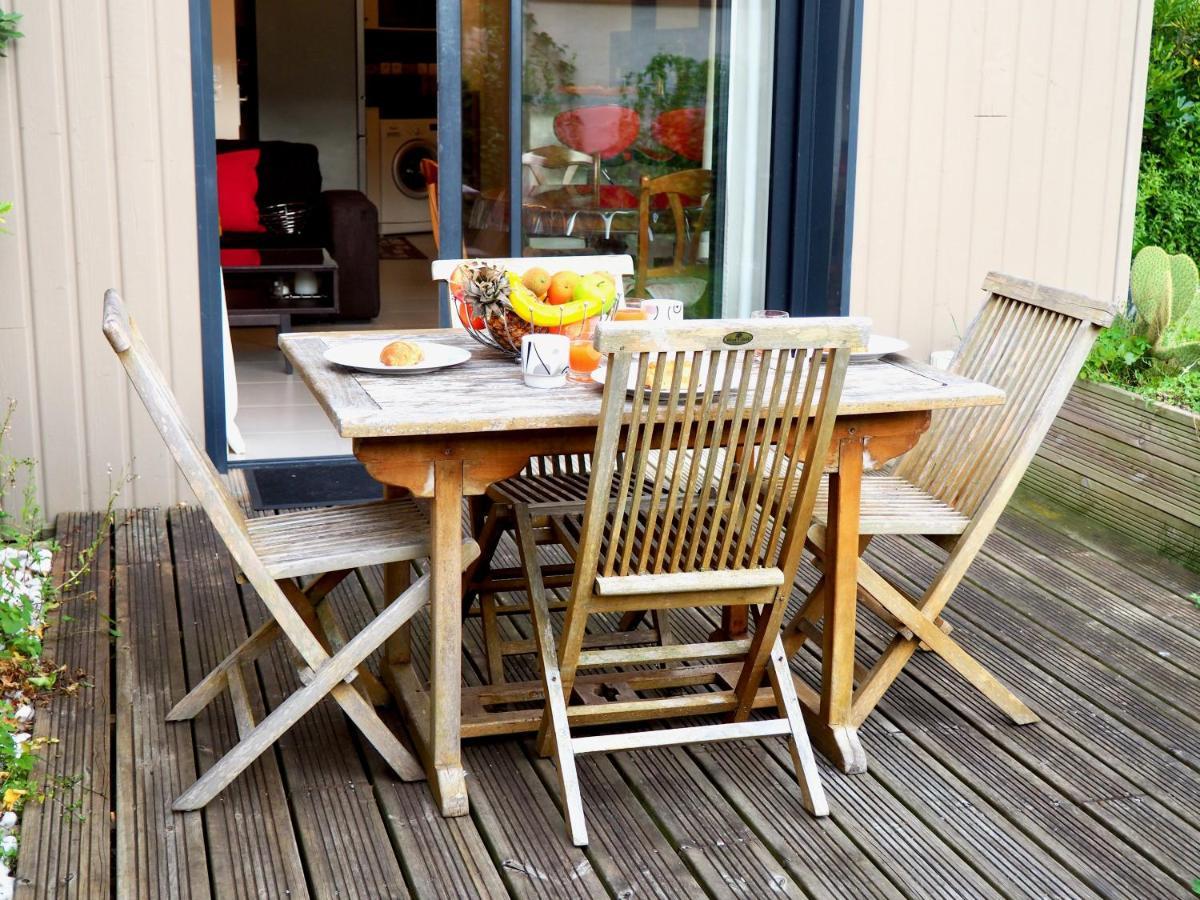 Le Neptune, Appartement Avec Parking Et Jardin Proche Universite Caen Bagian luar foto