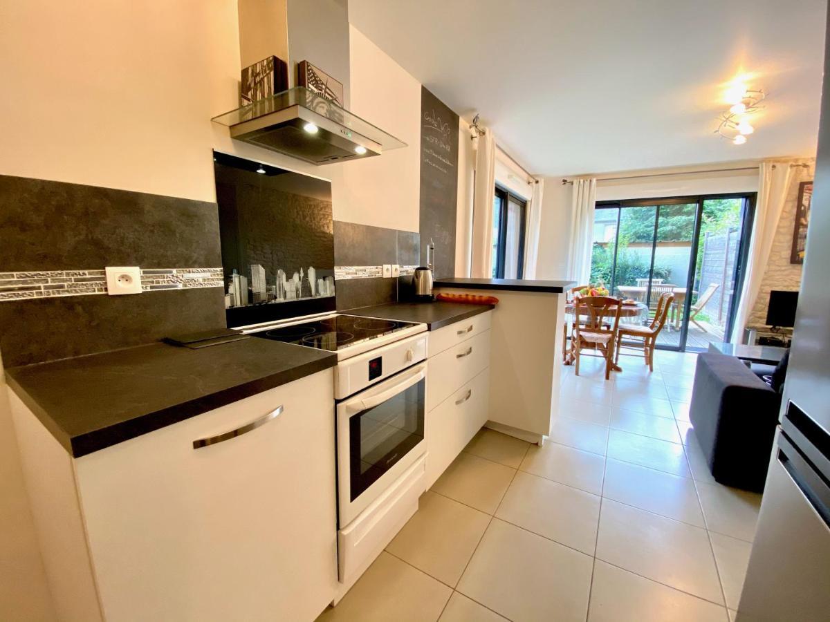 Le Neptune, Appartement Avec Parking Et Jardin Proche Universite Caen Bagian luar foto