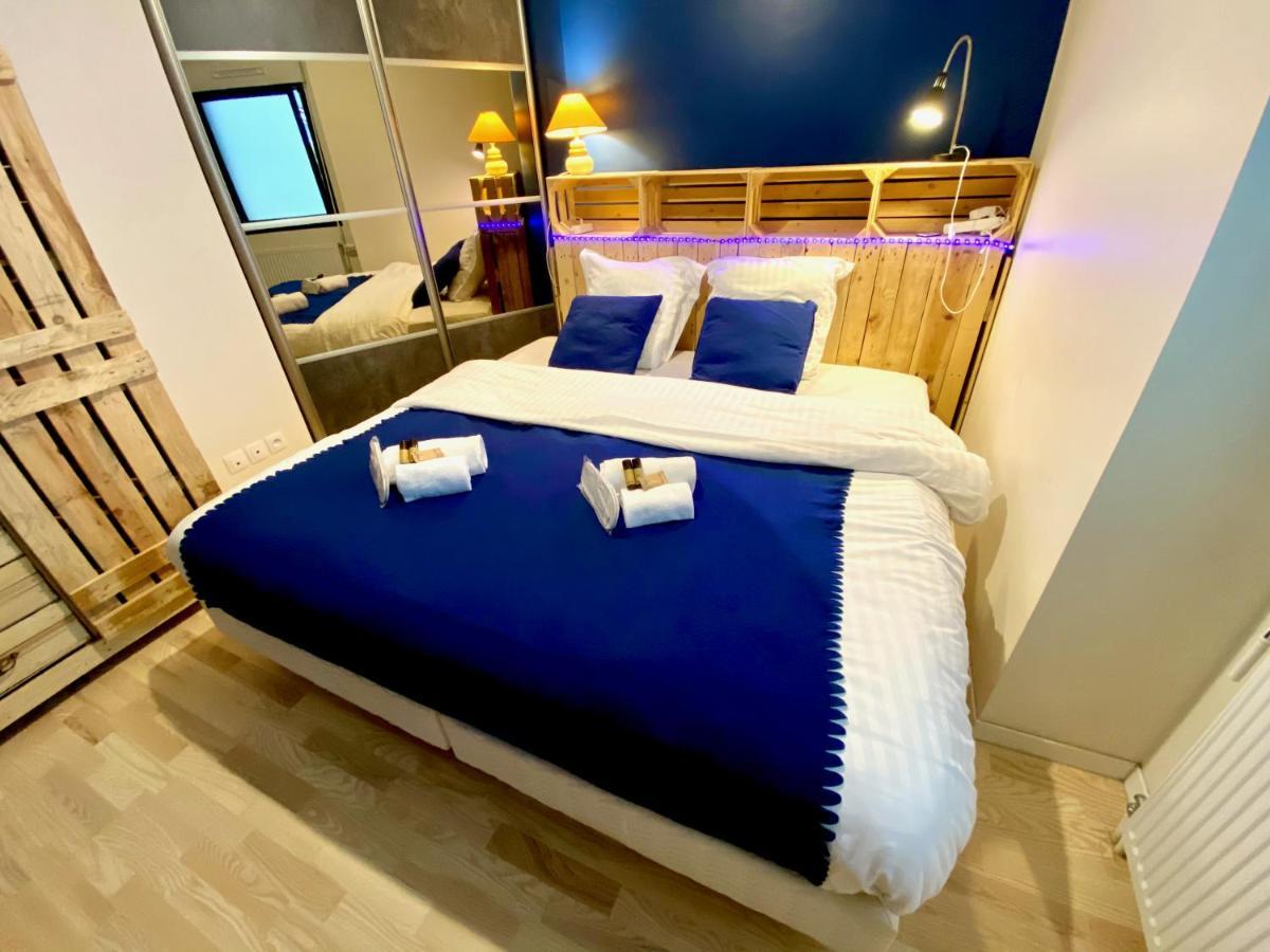 Le Neptune, Appartement Avec Parking Et Jardin Proche Universite Caen Bagian luar foto