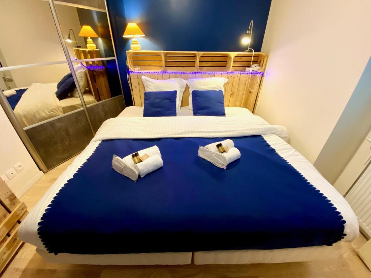 Le Neptune, Appartement Avec Parking Et Jardin Proche Universite Caen Bagian luar foto