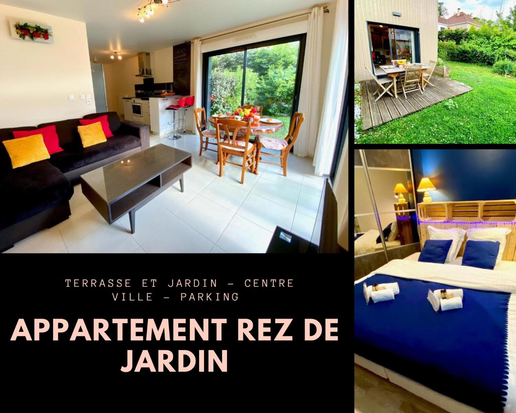 Le Neptune, Appartement Avec Parking Et Jardin Proche Universite Caen Bagian luar foto